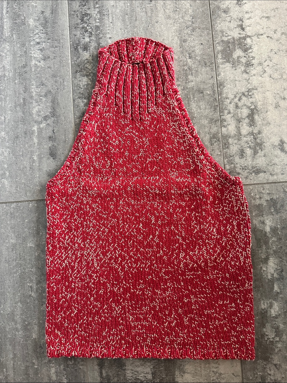 URBAN BACKLESS 💯% COTTON HEAVY KNIT TURTLENECK